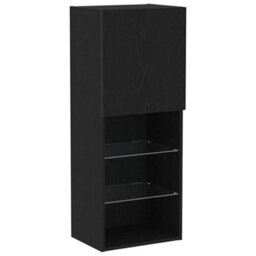 Walplus Tv Cabinet Black Oak 40.5 X 30 X 102 Cm Engineered Wood - thumbnail 2