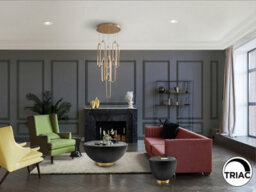 Luminosa Lighting Luminosa Colette Cluster Pendant Ceiling 9 Light Rose Gold Led 3000K - Uk Stock - thumbnail 3