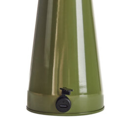 Wyld And Coco Wireless Touch-Dim Led Table Lamp Green Iron Modern Design, W15 X D15 X H28Cm - thumbnail 6