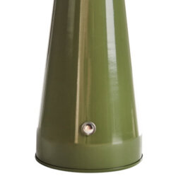 Wyld And Coco Wireless Touch-Dim Led Table Lamp Green Iron Modern Design, W15 X D15 X H28Cm - thumbnail 5