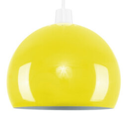 Valuelights Modern Gloss Yellow Arco Style Dome Ceiling Light Shade (D)20Cm - thumbnail 5
