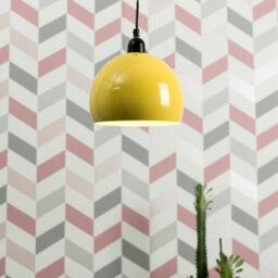 Valuelights Modern Gloss Yellow Arco Style Dome Ceiling Light Shade (D)20Cm - thumbnail 3