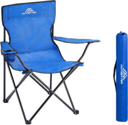 Vivo Pair Of Camping Chair Lightweight Folding Portable - Blue - thumbnail 1
