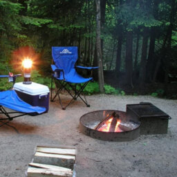 Vivo Pair Of Camping Chair Lightweight Folding Portable - Blue - thumbnail 5