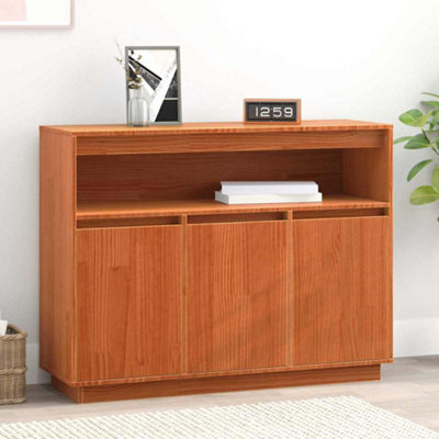 Berkfield Sideboard Brown 104.5 X 34 X 80 Cm - image 1