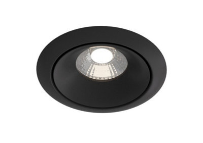 Luminosa Lighting Luminosa Yin Integrated Led Recessed Downlight Black - image 1