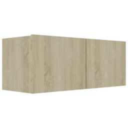 Berkfield 8 Piece Tv Cabinet Set Sonoma Oak Engineered Wood - thumbnail 6