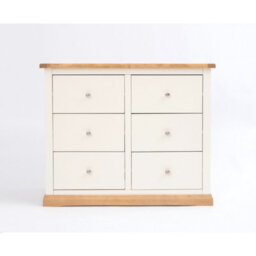 Cabinet Bits Trevi 6 Drawer Chest Of Drawers Chrome Knob - thumbnail 1