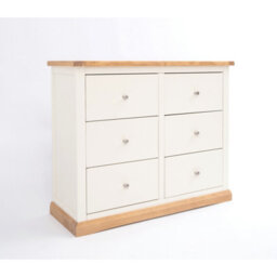 Cabinet Bits Trevi 6 Drawer Chest Of Drawers Chrome Knob - thumbnail 2