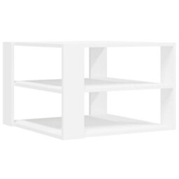 Vidaxl Coffee Table White 59.5X59.5X40 Cm Engineered Wood - thumbnail 5