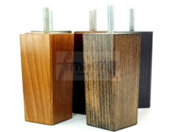 L&F 4X Replacement Furniture Legs Solid Wood 110mm High Sofas Chairs Settee Cabinets Legs M8 Tsp2055 - thumbnail 8
