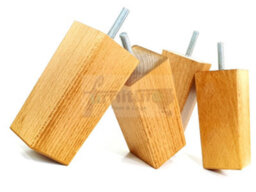L&F 4X Replacement Furniture Legs Solid Wood 110mm High Sofas Chairs Settee Cabinets Legs M8 Tsp2055 - thumbnail 7