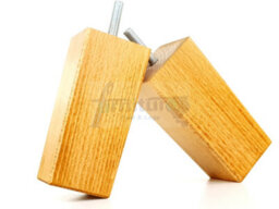 L&F 4X Replacement Furniture Legs Solid Wood 110mm High Sofas Chairs Settee Cabinets Legs M8 Tsp2055 - thumbnail 4