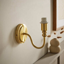 Valuelights Binky Gold Rechargeable Wall Light Base - thumbnail 1
