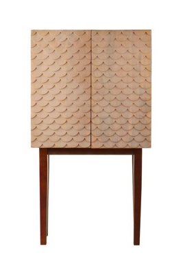 Orsina  Versatile Storage Cabinet, Sustainable Design Storage Cabinet, Eco Friendly Wooden Bedisde Cabinet - image 1