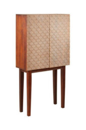 Orsina  Versatile Storage Cabinet, Sustainable Design Storage Cabinet, Eco Friendly Wooden Bedisde Cabinet - thumbnail 3