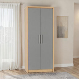 Seconique Seville Bedroom Set In Oak And Grey Sheen Finish - thumbnail 4