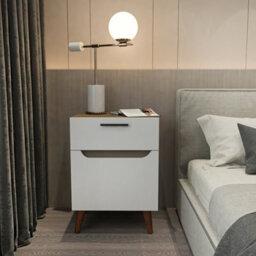 Decorotika Losso Nightstand Bedside Table - thumbnail 2