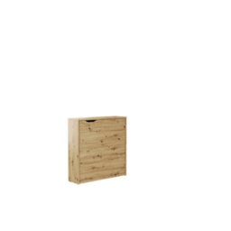 Arte Work Concept Slim Oak Artisan Convertible Hidden Desk 90Cm - Right - thumbnail 2