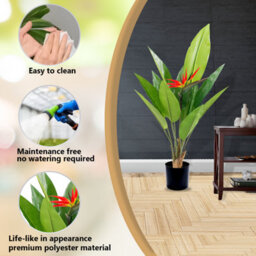 Crystals 120Cm Large Artificial Plant In Pot Indoor House Fake Plant - thumbnail 3