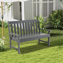 Patio Lounger Ergonomic Loveseat W/ Cozy Backrest - thumbnail 1