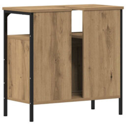 Vidaxl Bathroom Sink Cabinet Artisan Oak 60X30X60 Cm Engineered Wood - thumbnail 8