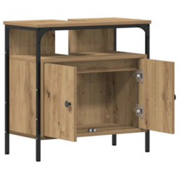 Vidaxl Bathroom Sink Cabinet Artisan Oak 60X30X60 Cm Engineered Wood - thumbnail 5