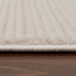 The Rugs Carmel Cream Striped Area Rug And Runner Non Shedding, Stain Resistant, Soft - thumbnail 6