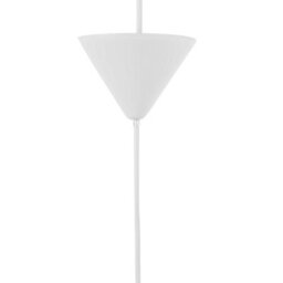 Wyld And Coco Lumalux Pendant Lamp White Irregular Flower-Shaped Shade, 40 X 40 X 120 Cm, Warm Amber Light - thumbnail 6