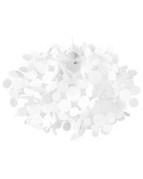 Wyld And Coco Lumalux Pendant Lamp White Irregular Flower-Shaped Shade, 40 X 40 X 120 Cm, Warm Amber Light - thumbnail 3