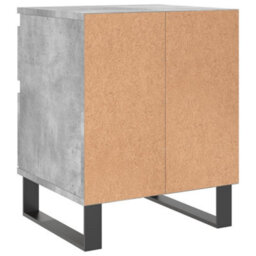 Berkfield Bedside Cabinet Concrete Grey 40X35X50 Cm Engineered Wood - thumbnail 8