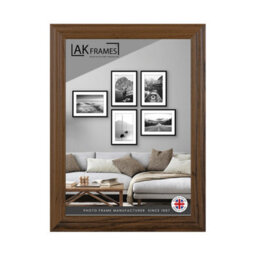"AK Frames 11X9"" Classic Walnut Modern Picture Frame - Poster Frame For Photos, Prints And Wall Art - Elegant Home Decor"