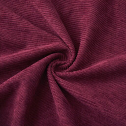 Ameha Stripe Velvet Burgundy Cushion Cover 18X18 Inch Set Of 2, Soft Breathable Hypoallergenic Zip Closure - thumbnail 3