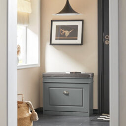 Sobuy Narrow Shoe Storage Bench With Flip Drawer,fsr82-K-Hg - thumbnail 6