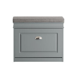 Sobuy Narrow Shoe Storage Bench With Flip Drawer,fsr82-K-Hg - thumbnail 1