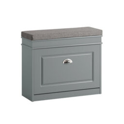 Sobuy Narrow Shoe Storage Bench With Flip Drawer,fsr82-K-Hg - thumbnail 9
