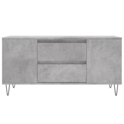 Berkfield Coffee Table Concrete Grey 102X44.5X50 Cm Engineered Wood - thumbnail 5