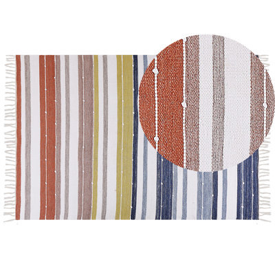 Beliani Outdoor Rug Tozakli Multicolour 160 X 230 Cm - image 1