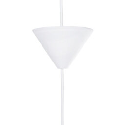 Wyld And Coco Lunaluxe Pendant Lamp White Feathers Round Glam Modern - W40 X H154Cm, Duck Feather Shade - thumbnail 5