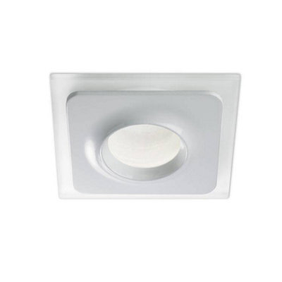 Luminosa Lighting Luminosa Fmula 1 Light Bathroom Recessed Ceiling Light White Ip65 - image 1