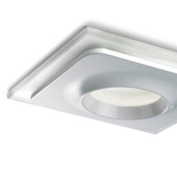 Luminosa Lighting Luminosa Fmula 1 Light Bathroom Recessed Ceiling Light White Ip65 - thumbnail 2