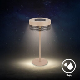 Briloner Beige Led Table Lamp Rechargeable Battery Bar Bedside Light 35Cm Dimmer Ip44 - thumbnail 5