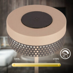 Briloner Beige Led Table Lamp Rechargeable Battery Bar Bedside Light 35Cm Dimmer Ip44 - thumbnail 6