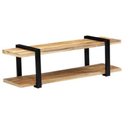 Berkfield Industrial Tv Cabinet 130X40X40 Cm Solid Mango Wood - thumbnail 8