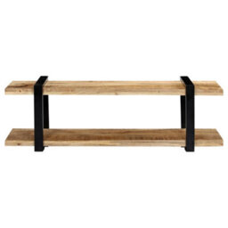 Berkfield Industrial Tv Cabinet 130X40X40 Cm Solid Mango Wood - thumbnail 3