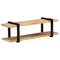 Berkfield Industrial Tv Cabinet 130X40X40 Cm Solid Mango Wood - thumbnail 7