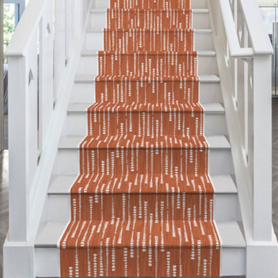 Aperol Spritz Stair Runner - Reversible, Durable & Hardwearing Carpet For Stairs & Staircases, Multiple Lengths - image 1