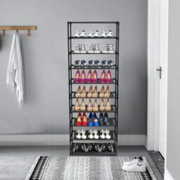 A-30 Pairs Shoes Capacity 10 Tier Shoe Storage Rack Shelf Cabinet Organiser - thumbnail 6