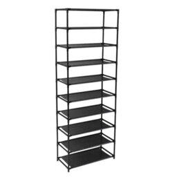 A-30 Pairs Shoes Capacity 10 Tier Shoe Storage Rack Shelf Cabinet Organiser - thumbnail 1
