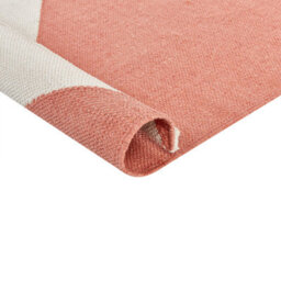 Beliani Handwoven Multicolour Cotton Area Rug 140 X 200 Cm Modern Low-Pile Design - thumbnail 3